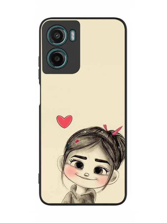 Motorola Moto G05 Cute Girl Looking at You