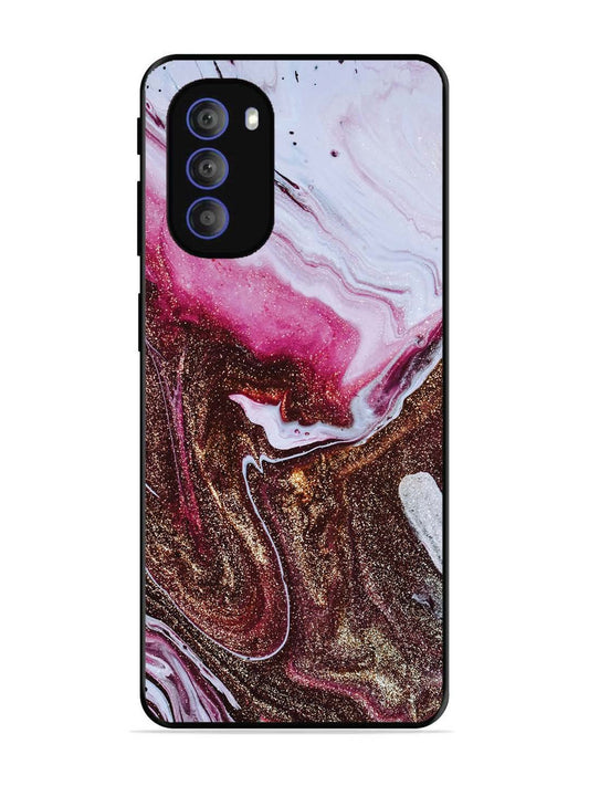 Motorola Moto G51 5G Elegant Rose & Gold Marble