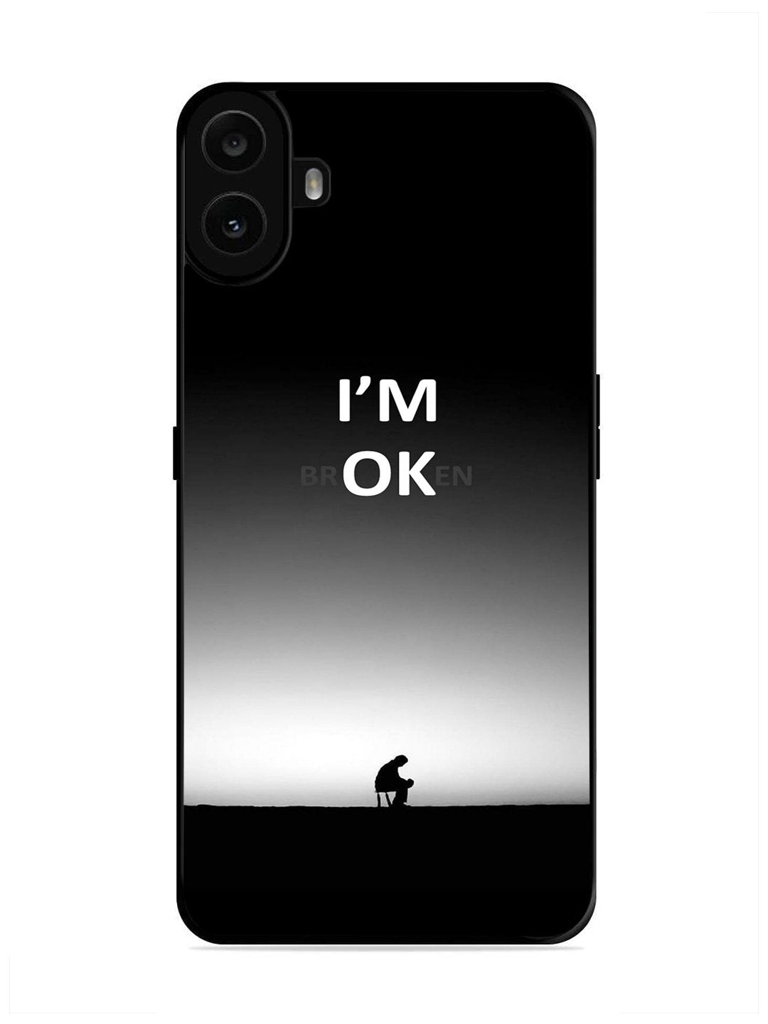Nothing CMF Phone 1 I'm Broken A man on Chair Alone