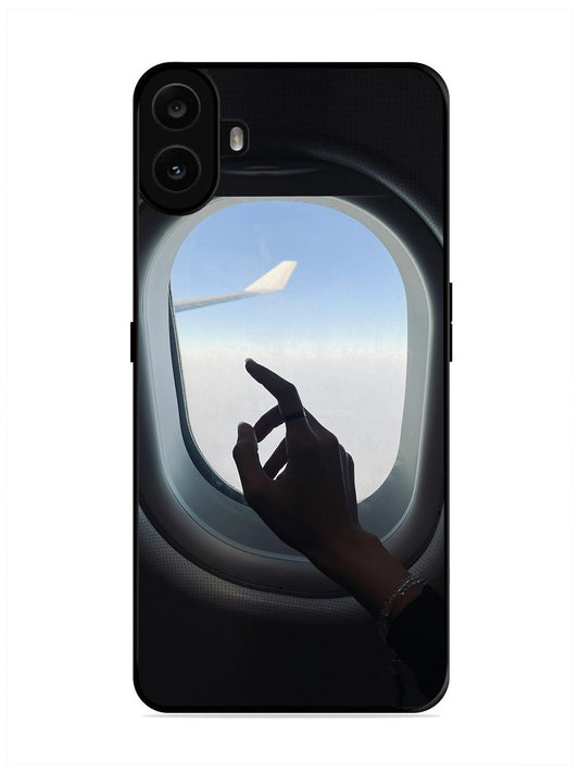 Nothing CMF Phone 1 Airplane Window