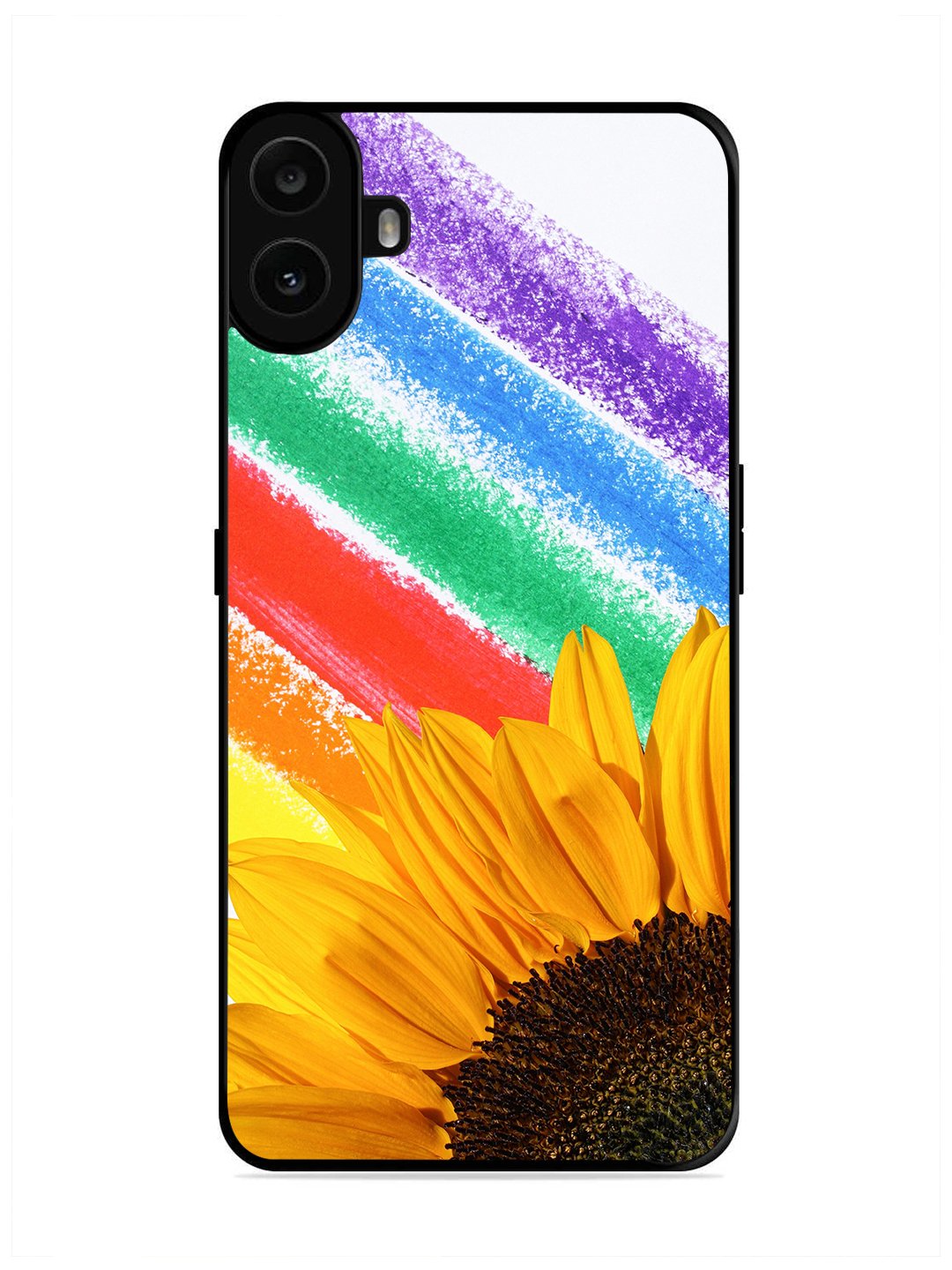 Nothing CMF Phone 1 Sunflower on Colourful Lines