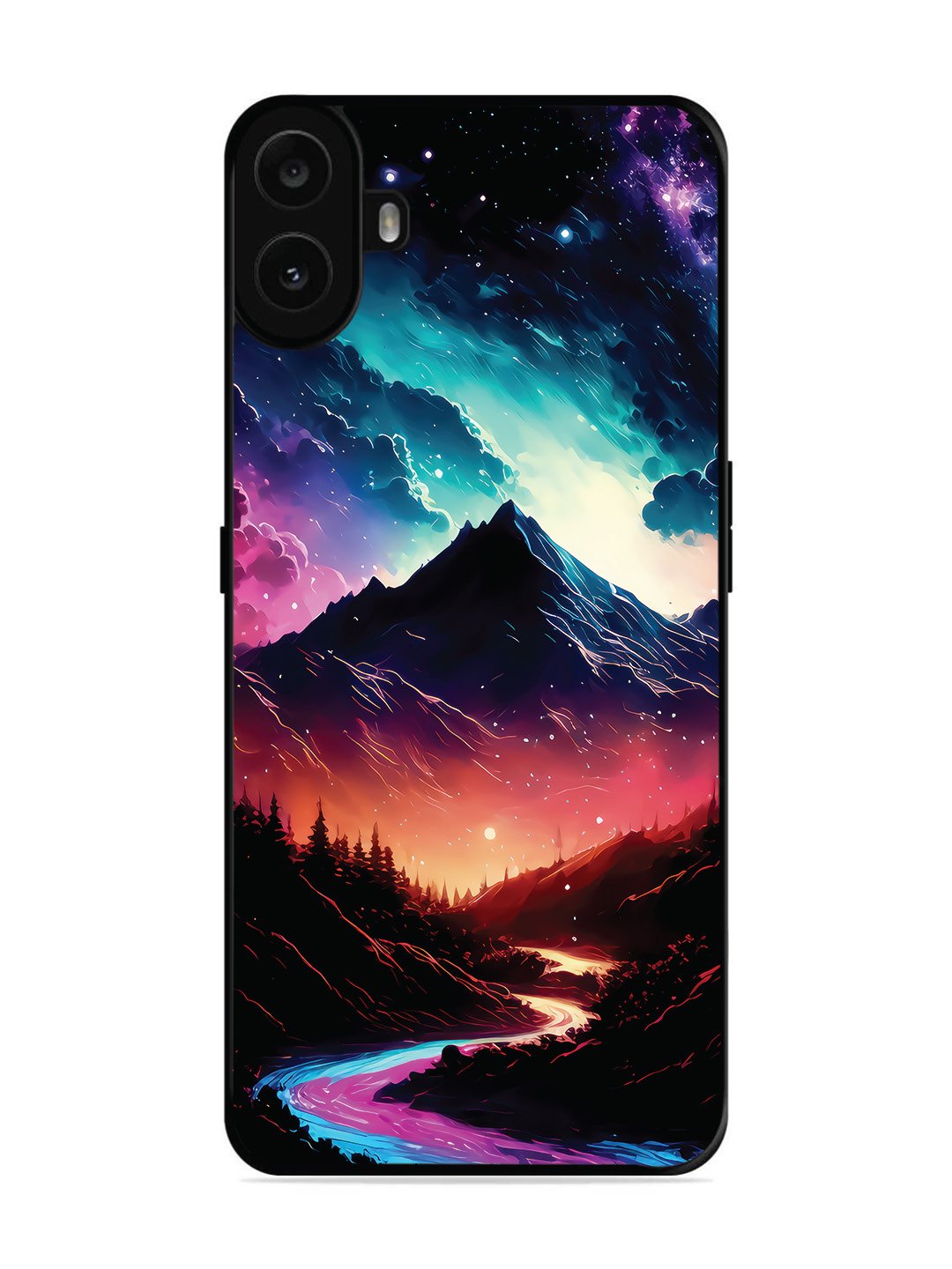 Nothing CMF Phone 1 mountain-valley-Colorful-cloud-at-night