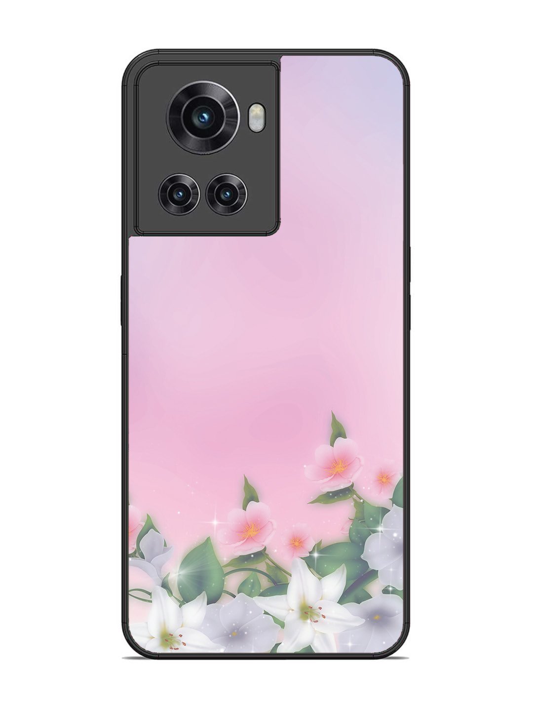 OnePlus 10R Pink Floral Elegance