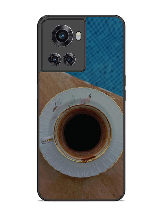 OnePlus 10R Black Tea Cup Saucer