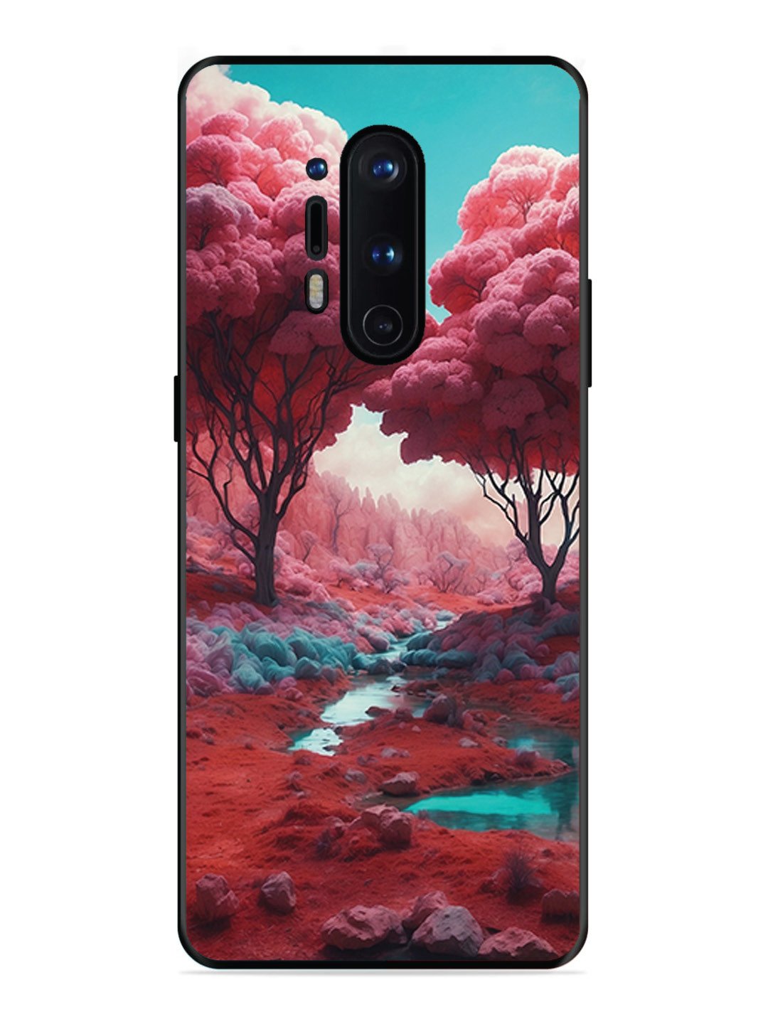 OnePlus 8 Pro Pink Forest