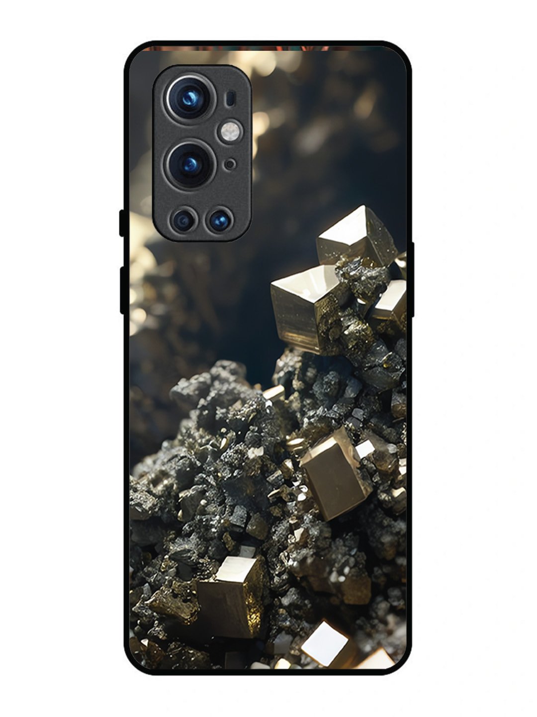 OnePlus 9 Pro Gold Crystals