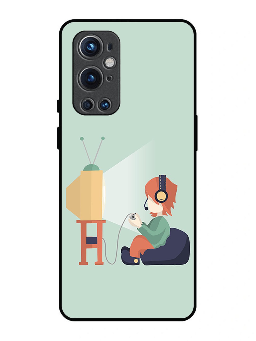 OnePlus 9 Pro Kid Playing Game