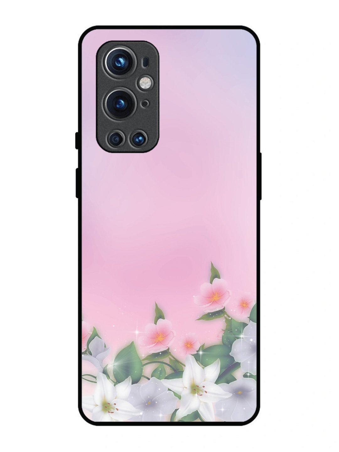 OnePlus 9 Pro Pink Floral Elegance