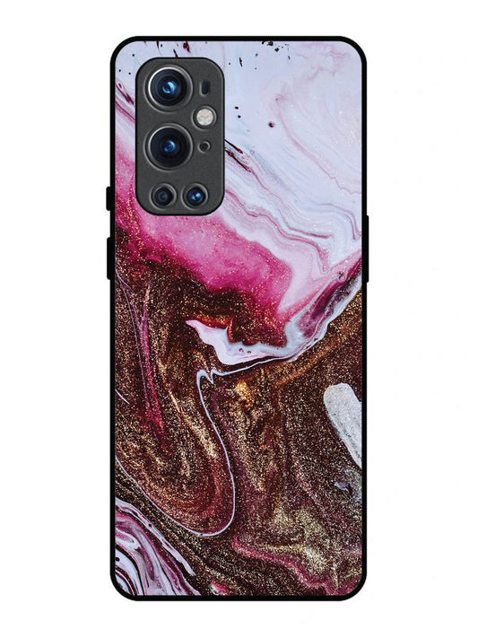 OnePlus 9 Pro Elegant Rose & Gold Marble