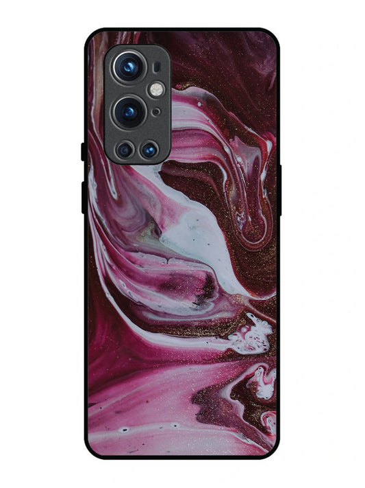 OnePlus 9 Pro Pink And Golden Marble