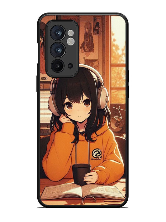 OnePlus 9RT Cute Girl listening Music