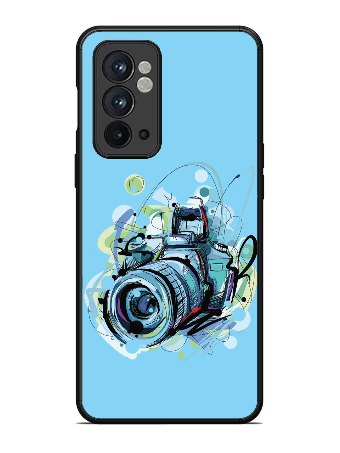 OnePlus 9RT Camera Blue Background