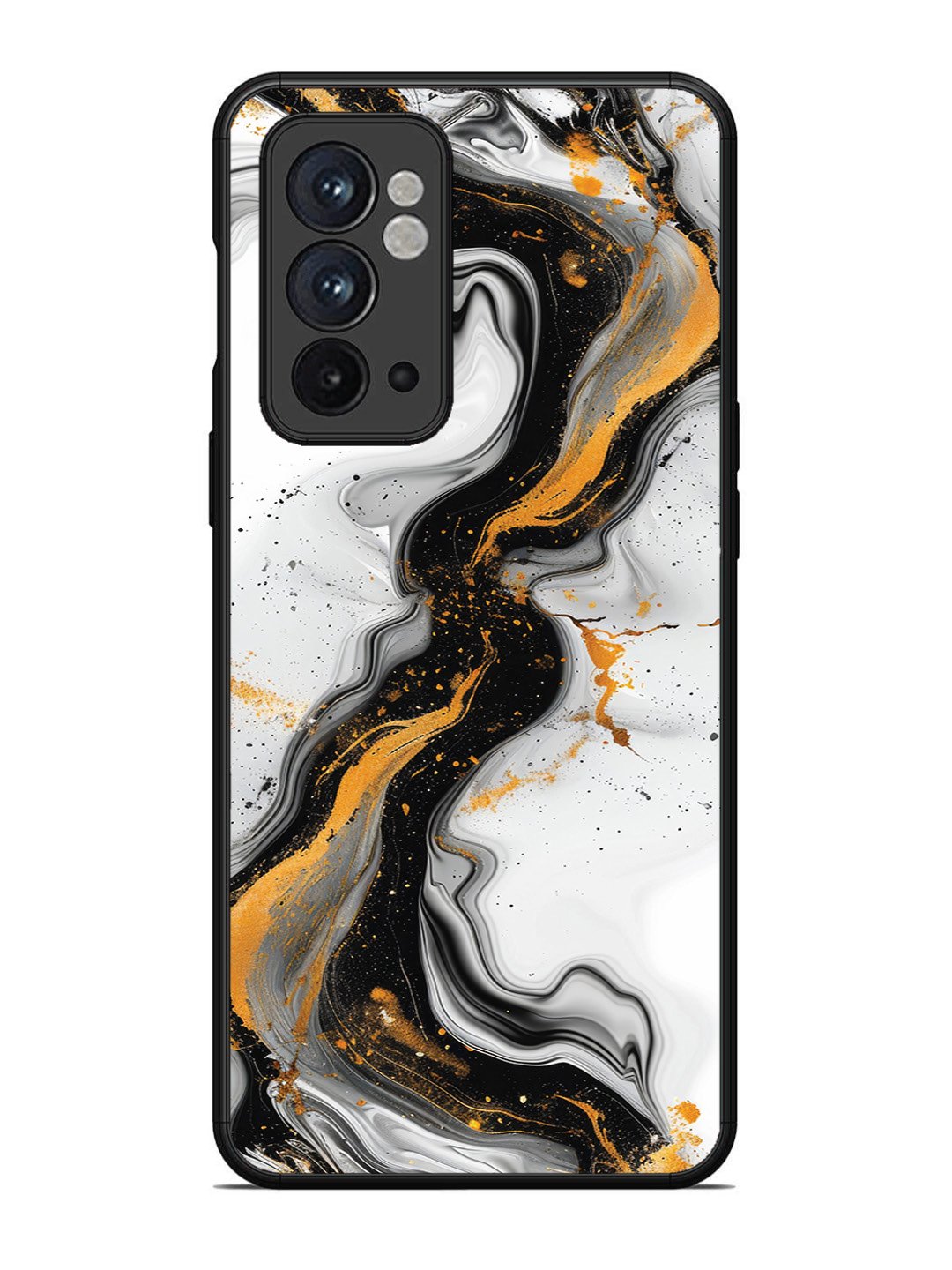 OnePlus 9RT Black And Golden Marble Essence