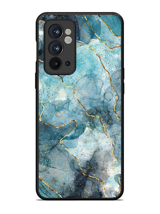 OnePlus 9RT Oceanic Golden Strip Marble