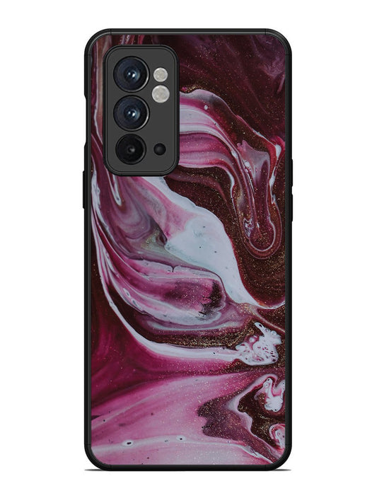 OnePlus 9RT Pink And Golden Marble
