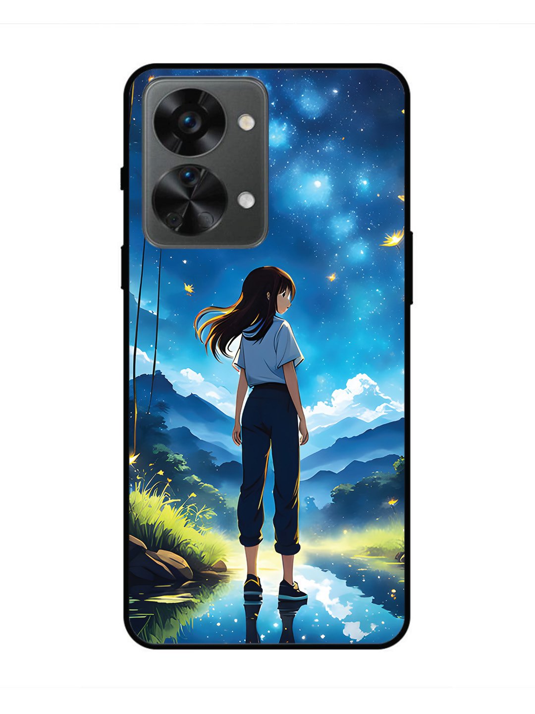 oneplus nord 2t 5g Girl In Beautiful Forest