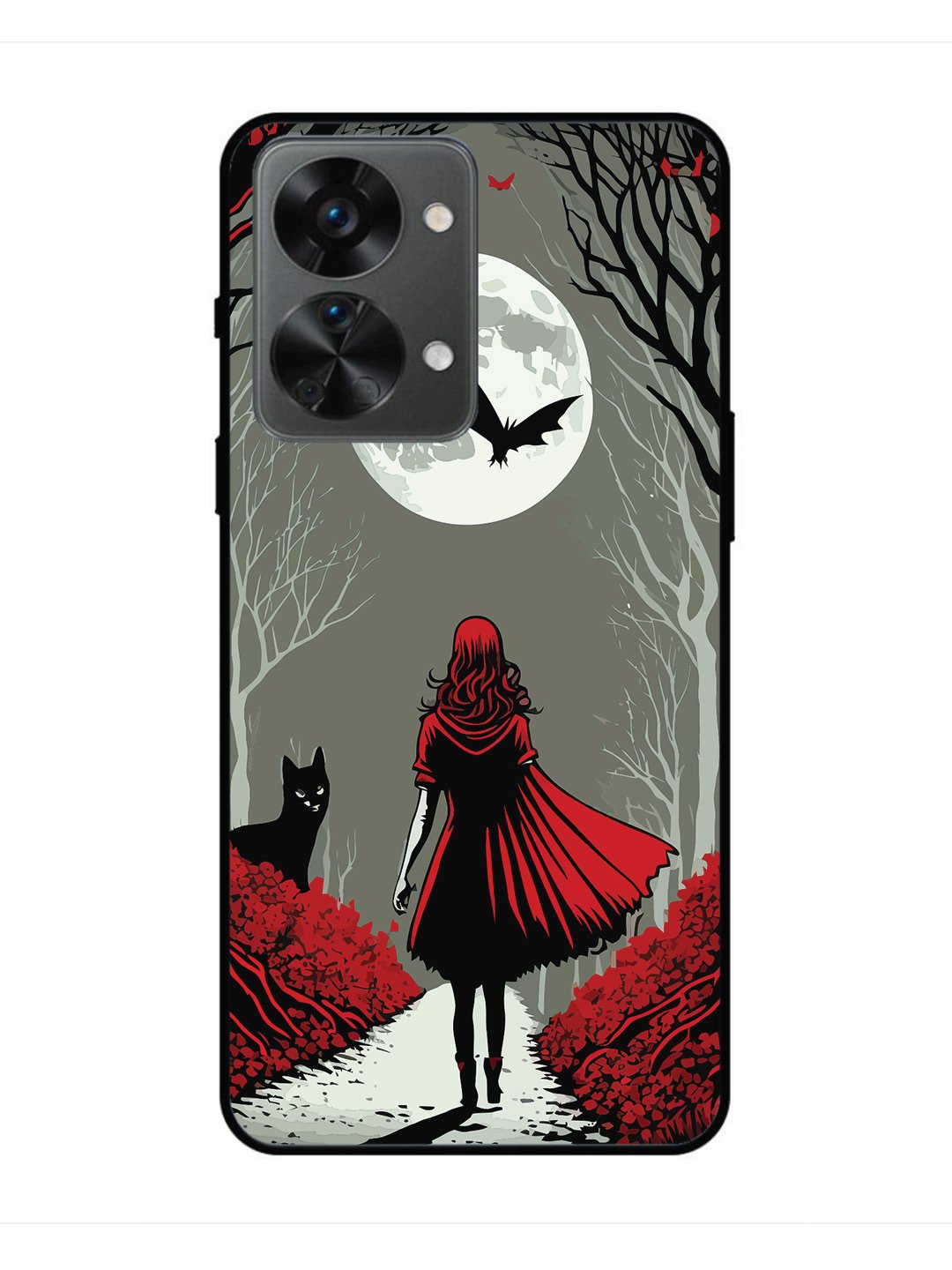oneplus nord 2t 5g Scarlet Girl in Red Forest