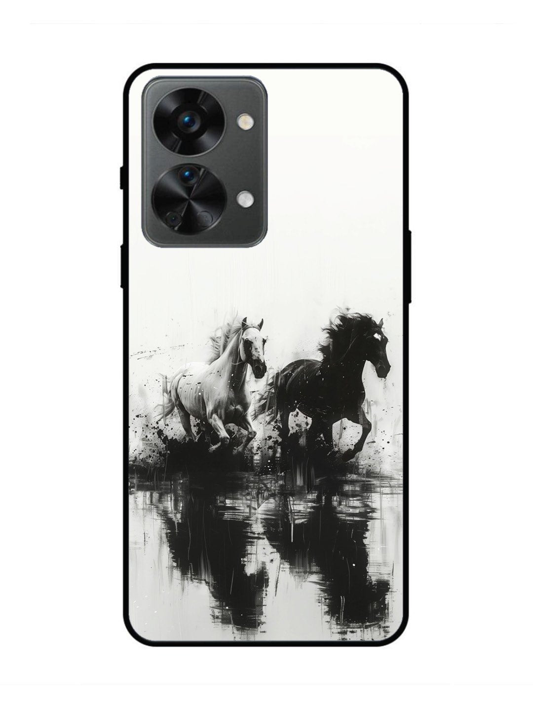 oneplus nord 2t 5g Black & White Horse