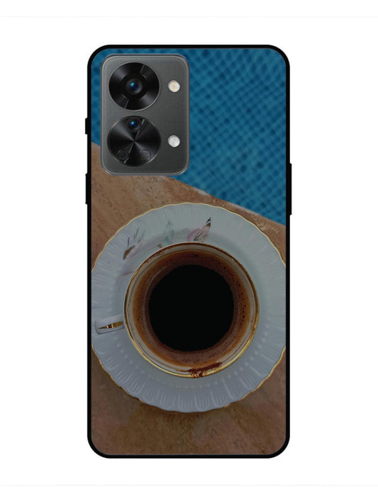 oneplus nord 2t 5g Black Tea Cup Saucer