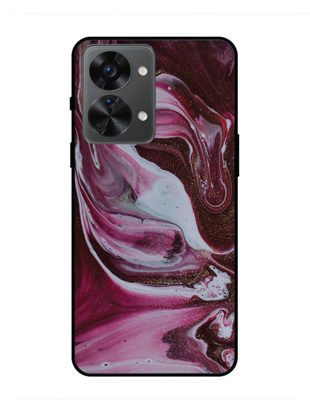 oneplus nord 2t 5g Pink And Golden Marble