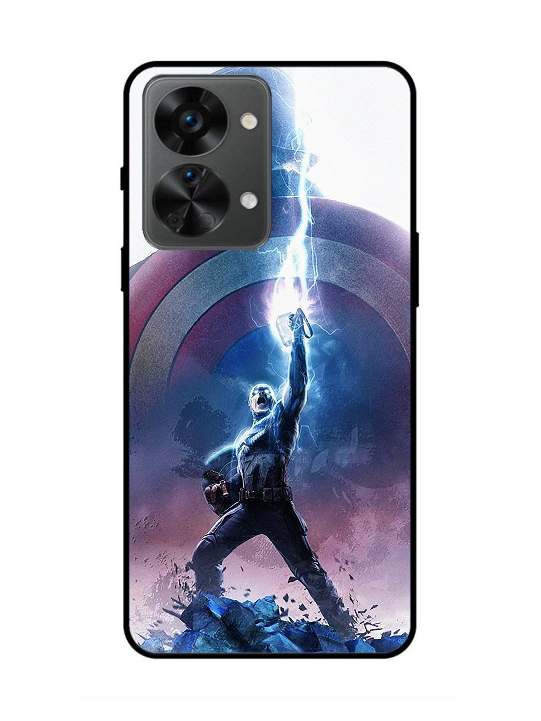 oneplus nord 2t 5g captain-america-thor-hammer-lightning