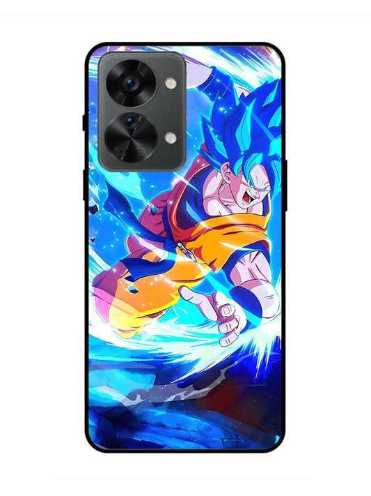 oneplus nord 2t 5g goku-blue-dragon-ball