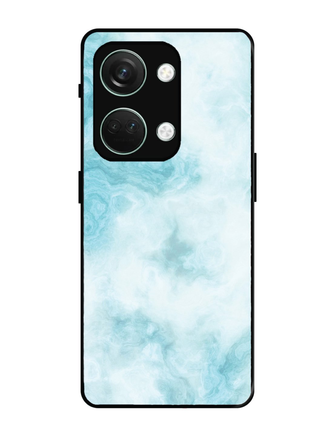 OnePlus Nord 3 Light Blue with White Ocean Marble