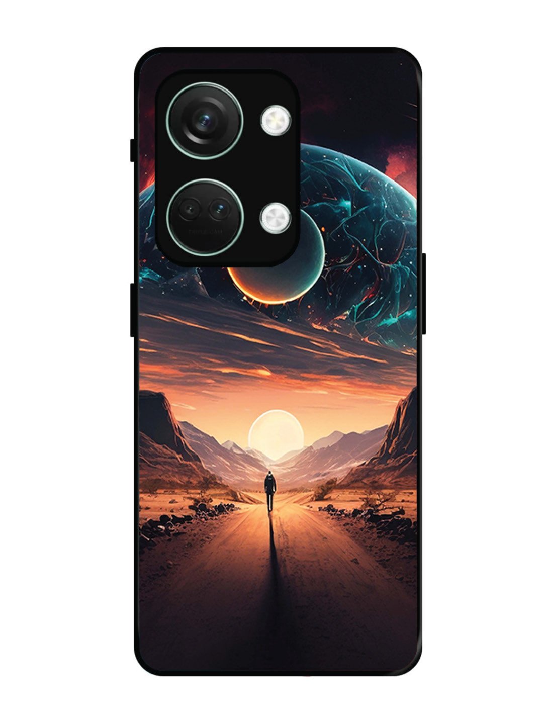 OnePlus Nord 3 Sunset with space scene
