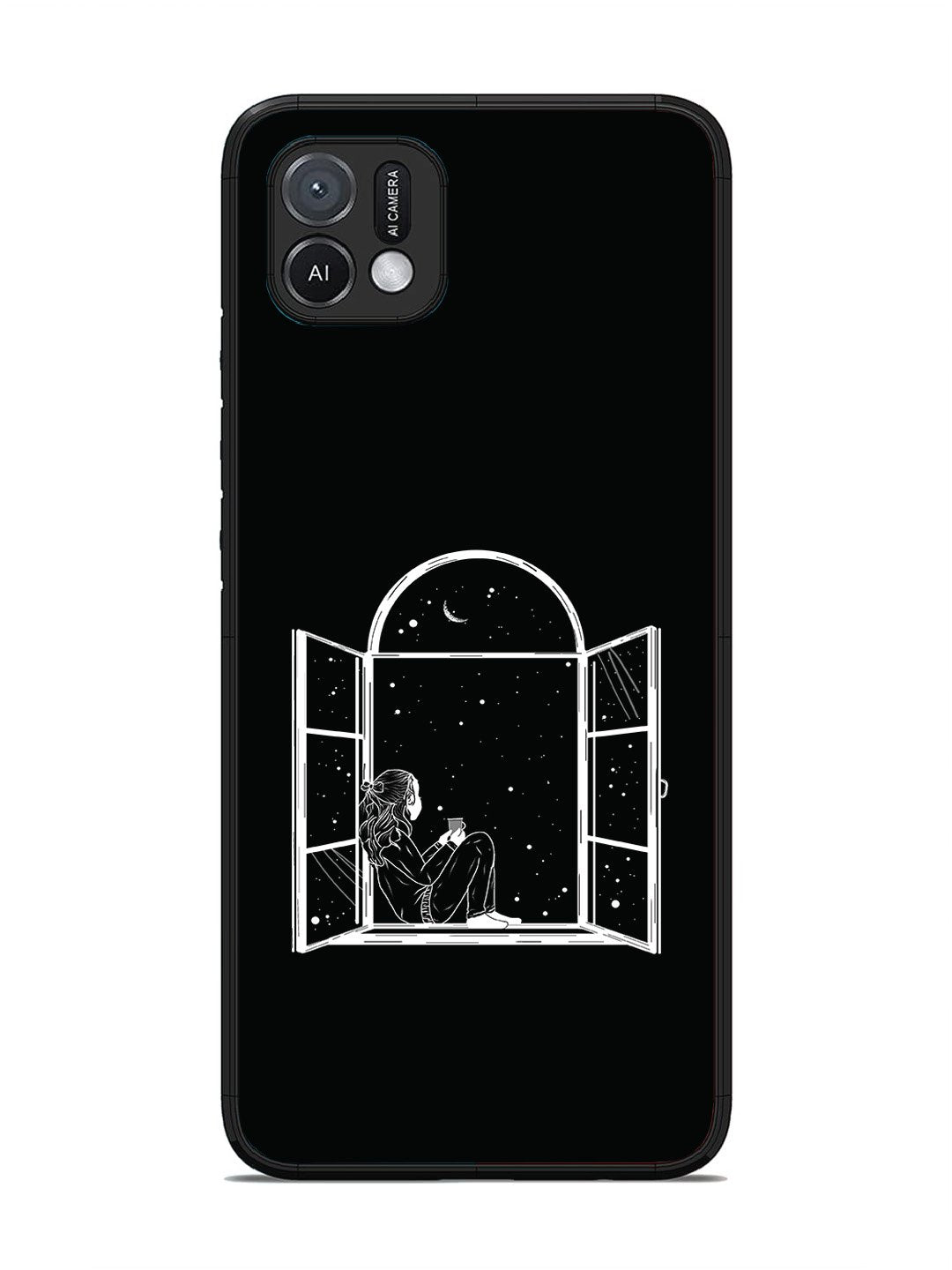 Oppo A16K Little Girl on Window