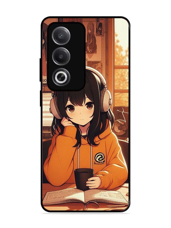 Oppo A3 Pro 5G Cute Girl listening Music