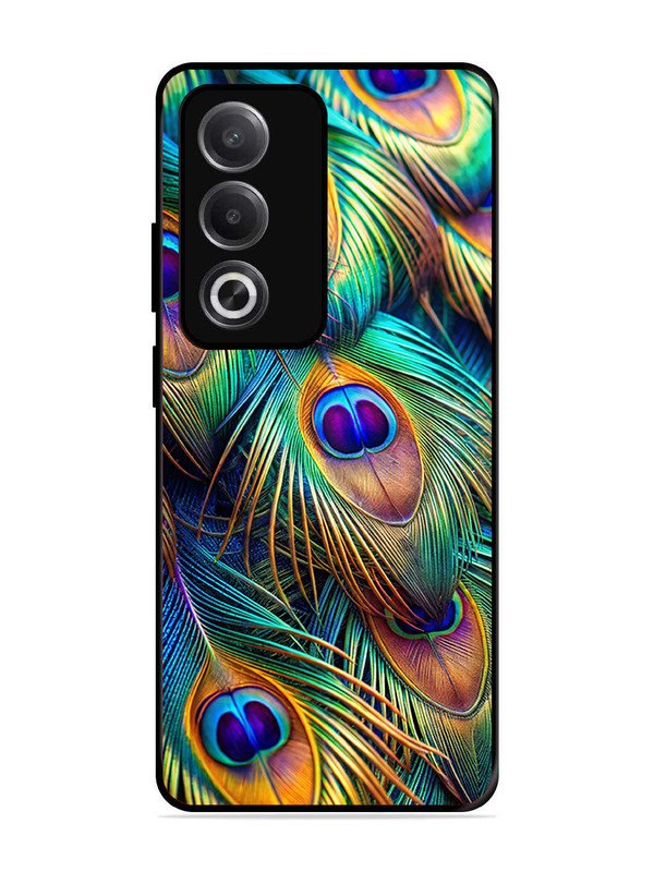 Oppo A3 Pro 5G peacock feather