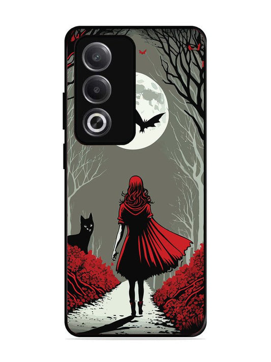 Oppo A3 Pro 5G Scarlet Girl in Red Forest