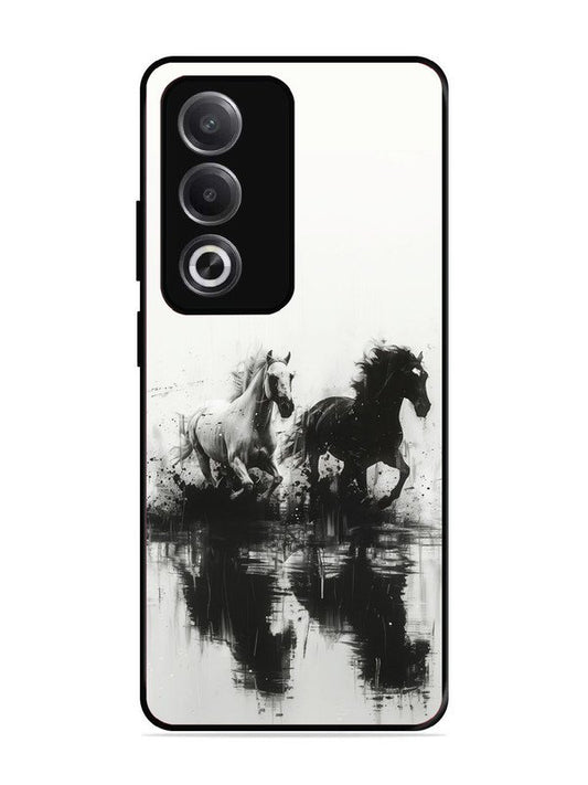 Oppo A3 Pro 5G Black & White Horse