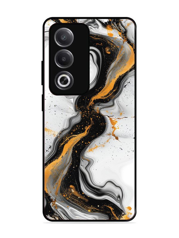 Oppo A3 Pro 5G Black And Golden Marble Essence