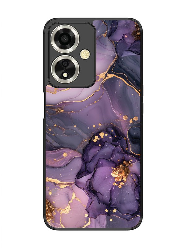 oppo a59 5g Royal Orchid Theme Marble