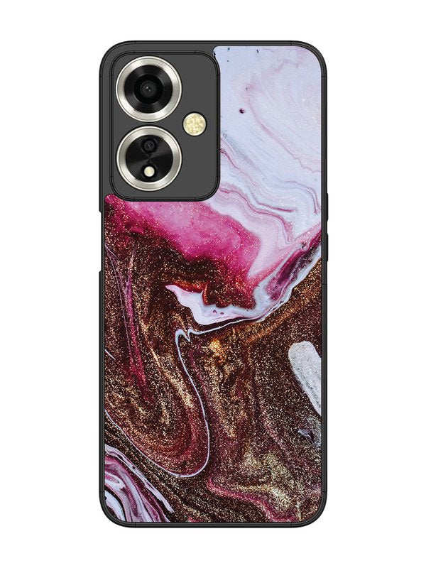 oppo a59 5g Elegant Rose & Gold Marble