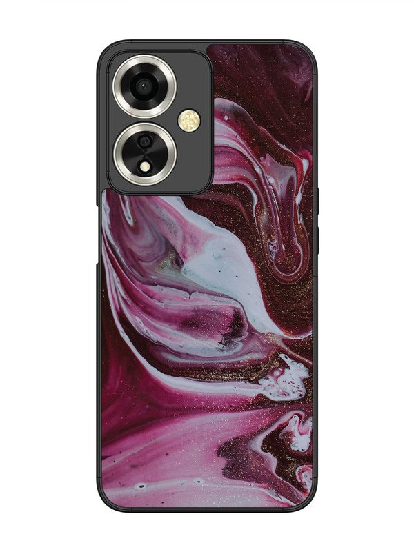 oppo a59 5g Pink And Golden Marble