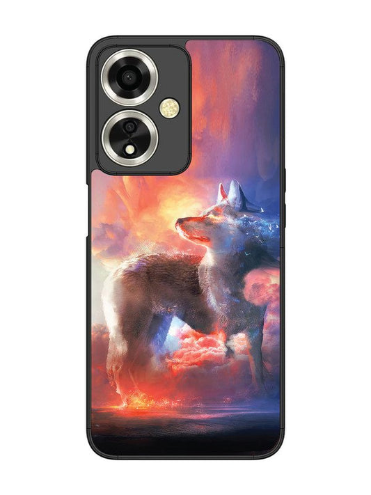 oppo a59 5g wolf-fantasy-animal
