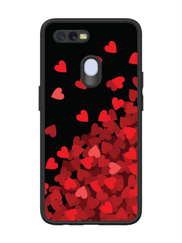 Oppo A7 Red Hearts