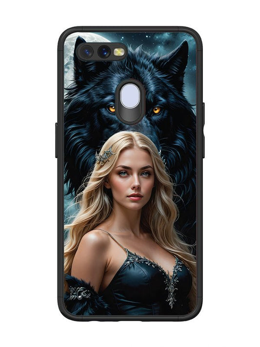 Oppo A7 Wolf & Girl
