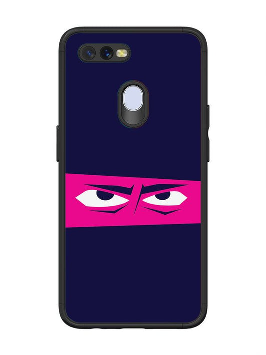 Oppo A7 Eyes On Pink
