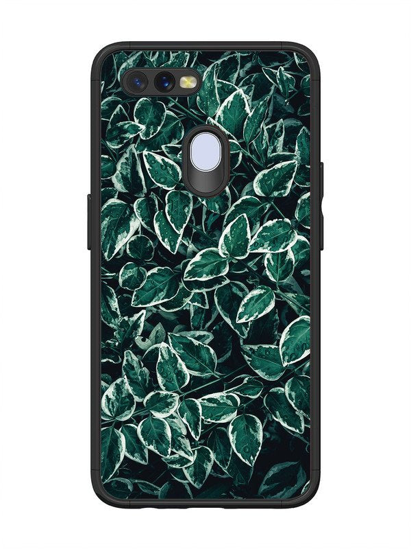 Oppo A7 Green Oasis Leafs