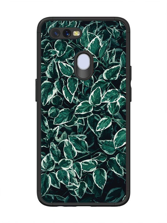 Oppo A7 Green Oasis Leafs