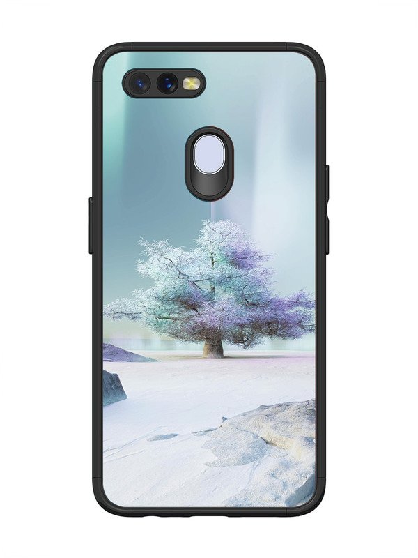 Oppo A7 Tree on lceland