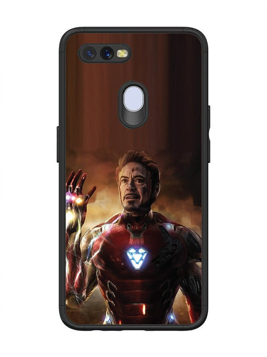 Oppo A7 iron man inifinity stones