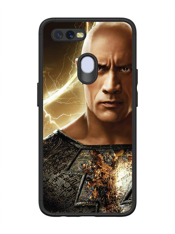 Oppo A7 black-adam-character-poster