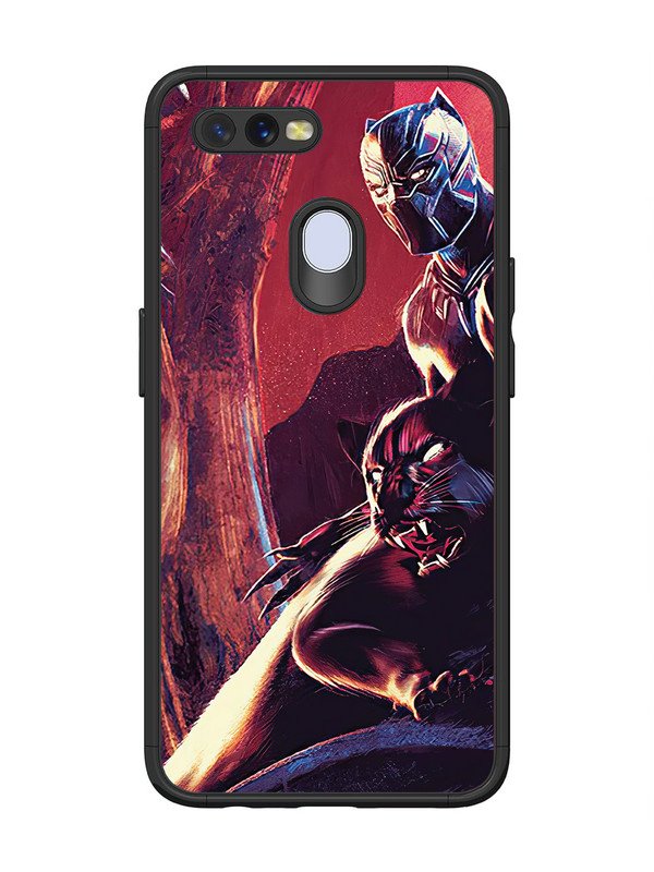 Oppo A7 black-panther-marvel-comics
