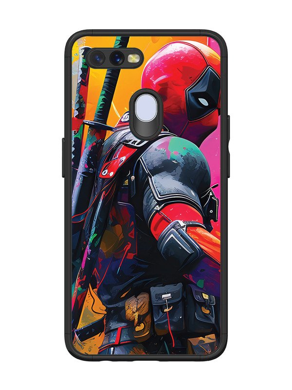 Oppo A7 deadpool-marvel