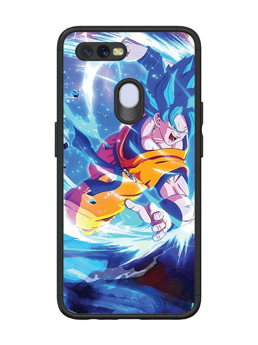 Oppo A7 goku-blue-dragon-ball