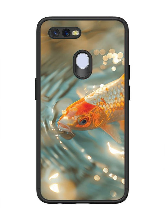 Oppo A7 gold-fish-animal